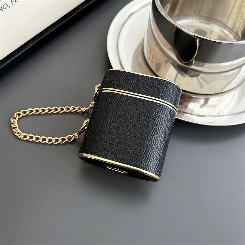 Luxury Plating Leather Earphone Case For Apple Airpods Pro 2 3 1 Cover Silicone Cute Headphone Charging Cases For Airpod 3 Funda - Image 7