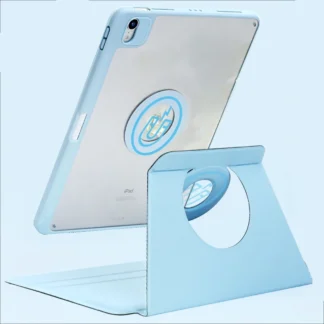 For 2024 iPad Pro 11 iPad 10 Generation iPad 10.2 7 8th 9th 4 Generation Air5 6 10.9 12.9 13″ Mini6 360° Rotating Magnetic Case