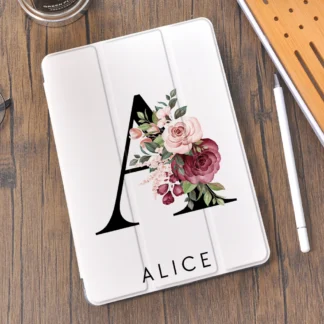 Trendy Letters Custom Name for iPad 10th Generation Case 10.2 7th 13 Inch Pro 11 2024 Mini 6 Air 2 3 4 10.2 iPad 12.9 Pro Cases