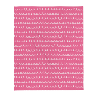 Pink Cute Home Decor Throw Blanket