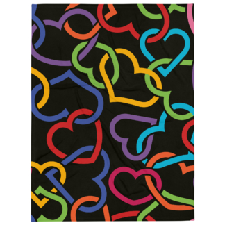 Link Hearts Decor Throw Blanket