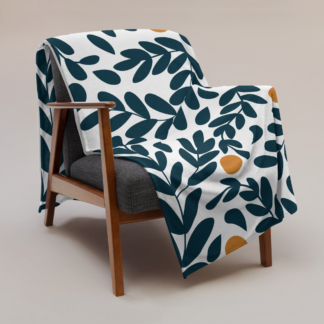 Flower Throw Blanket
