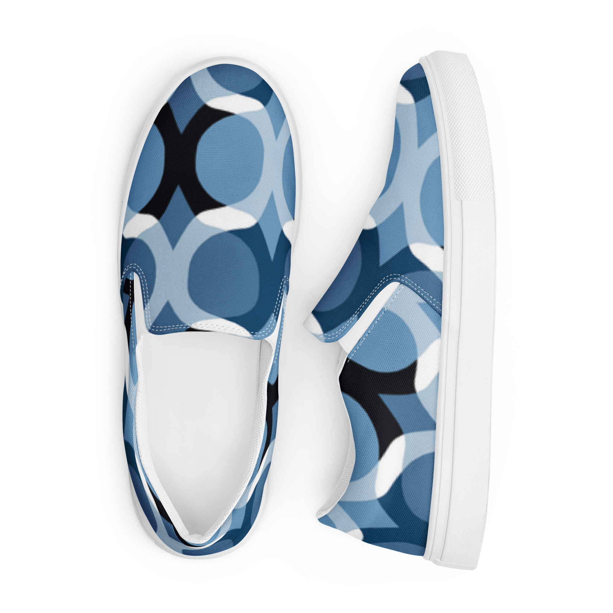 Blue Crush Women’s slip-on canvas shoes
