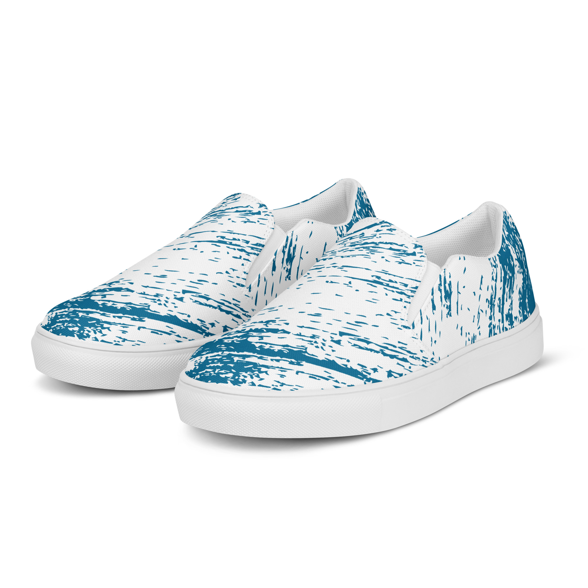 Blue Splash Women’s slip-on canvas shoes - Image 5