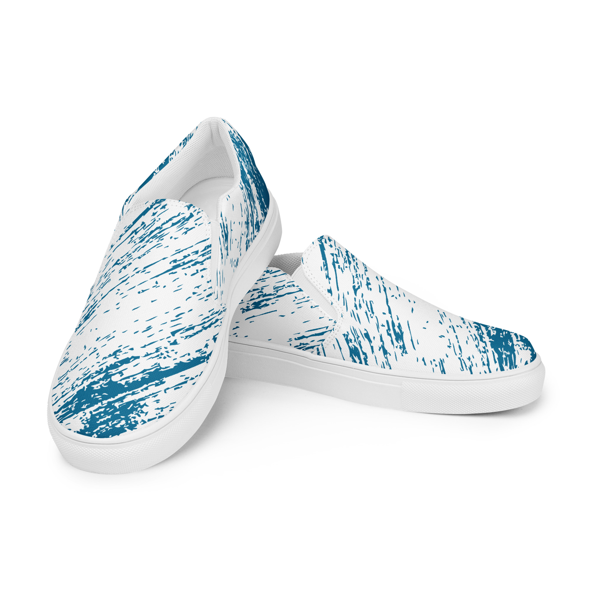 Blue Splash Women’s slip-on canvas shoes - Image 6