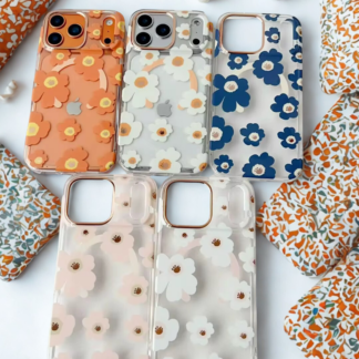 Floral Design Clear IPhone 17 Pro Max