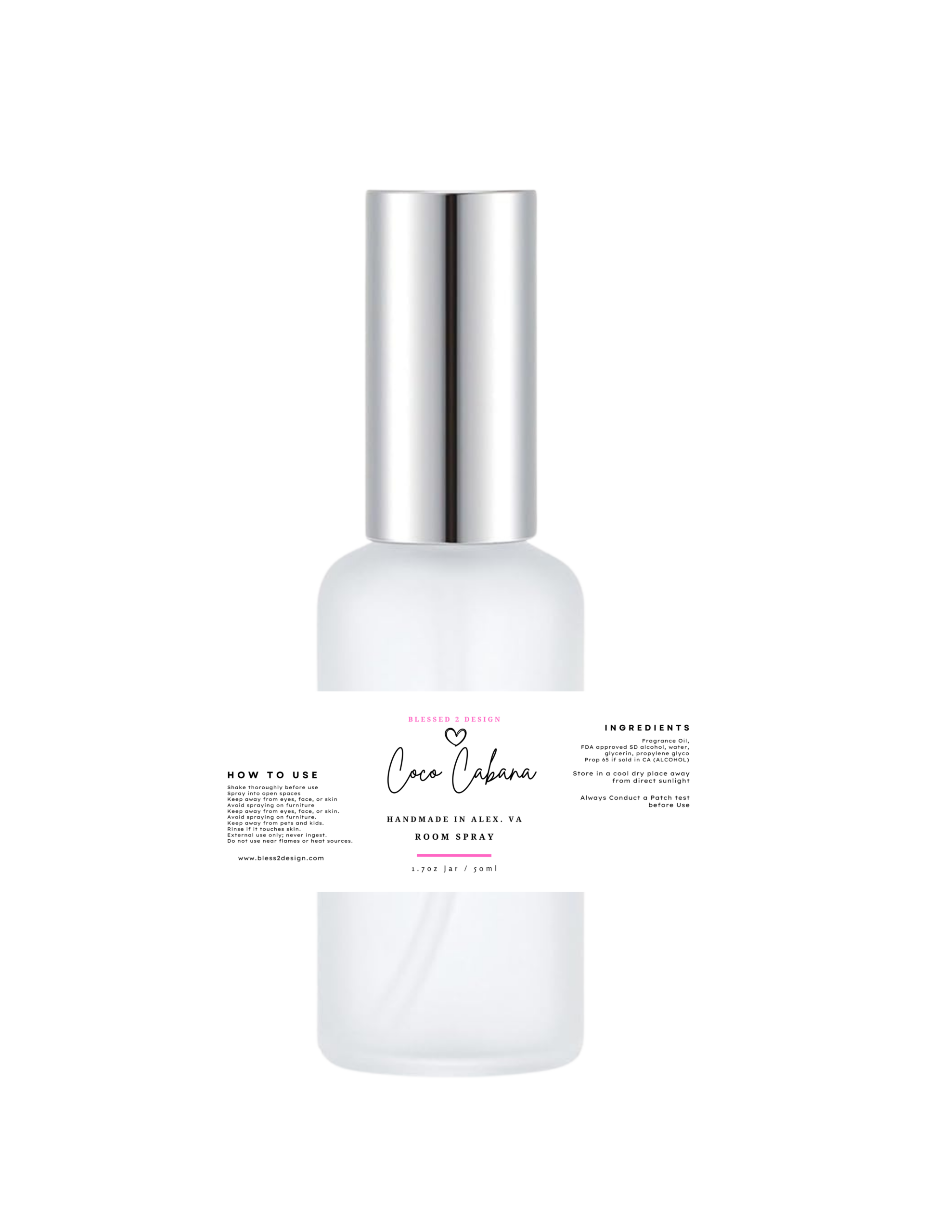 2 oz Jar Scented Room Spray