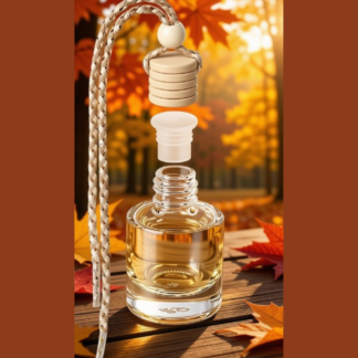 Seasonal Scented Car Air Freshener Wooden Cap 8ml