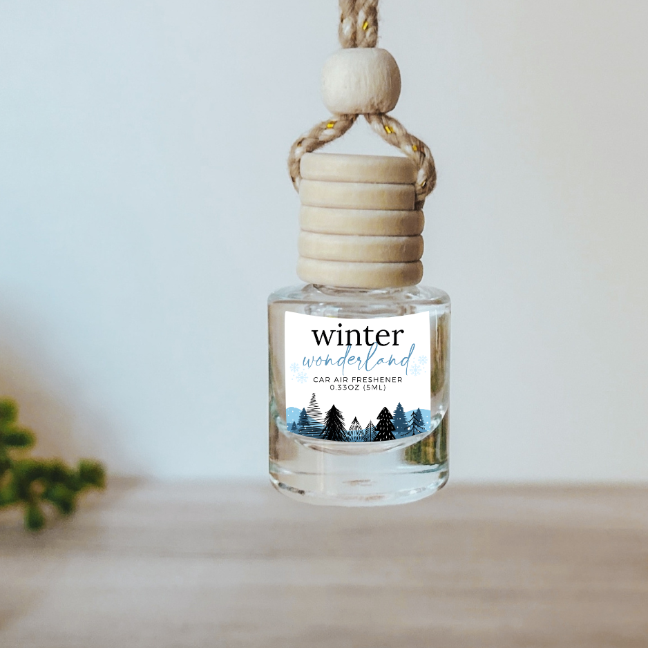 Winter Scented Car Air Freshener Diffuser 8ML - Image 3