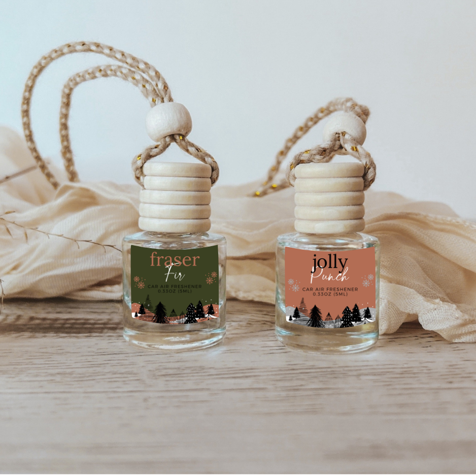 Winter Scented Car Air Freshener Diffuser 8ML - Image 4